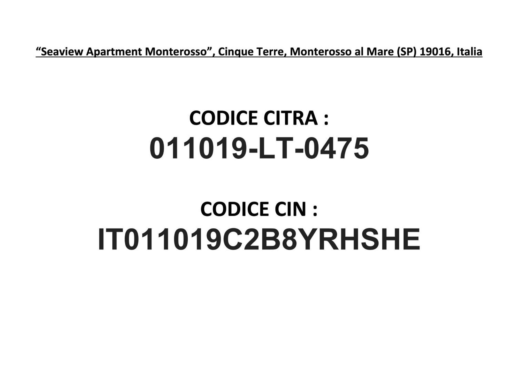 Seaview Apartment Monterosso, Cinque Terre Monterosso al Mare Exterior foto